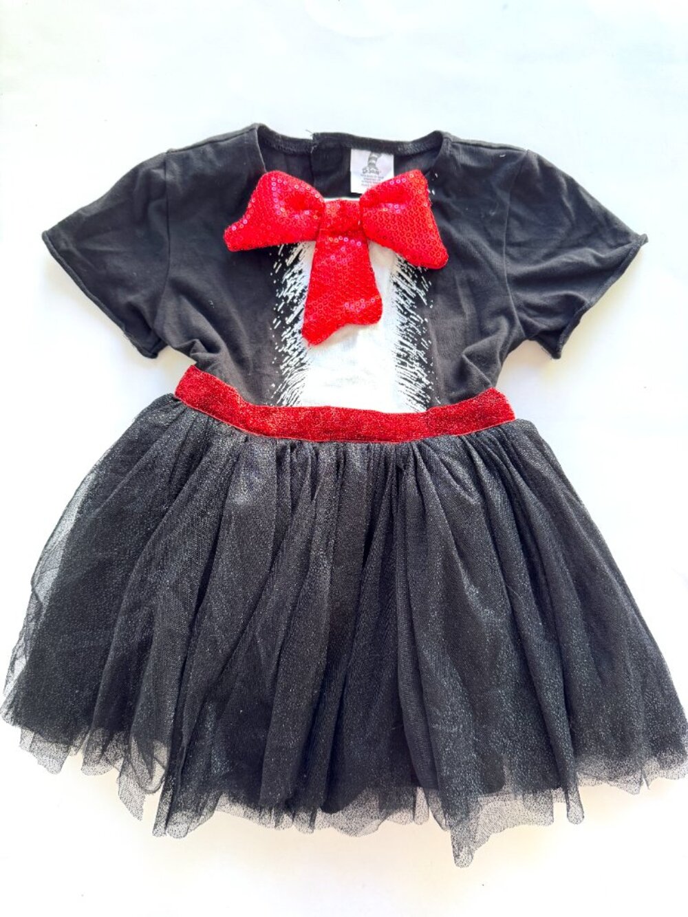 Dr Seuss Cat in the Hat Halloween Costume 5-6T